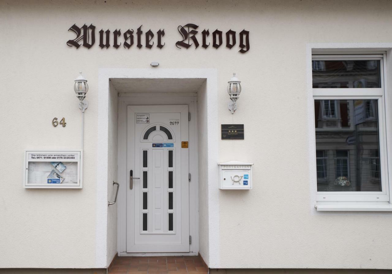 Hotel Wurster Kroog Бремерхафен Экстерьер фото